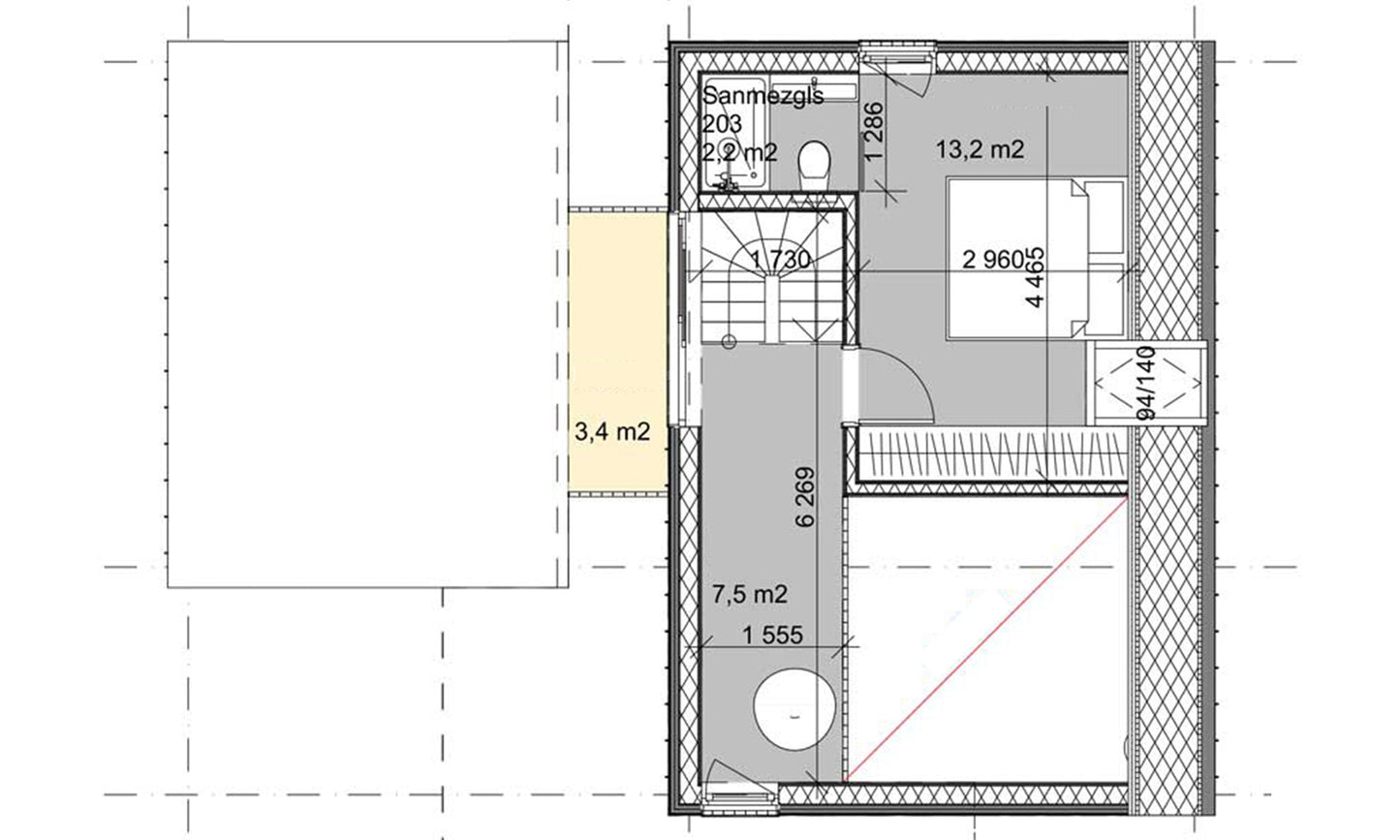 VALERIA (89m² + Terraza)