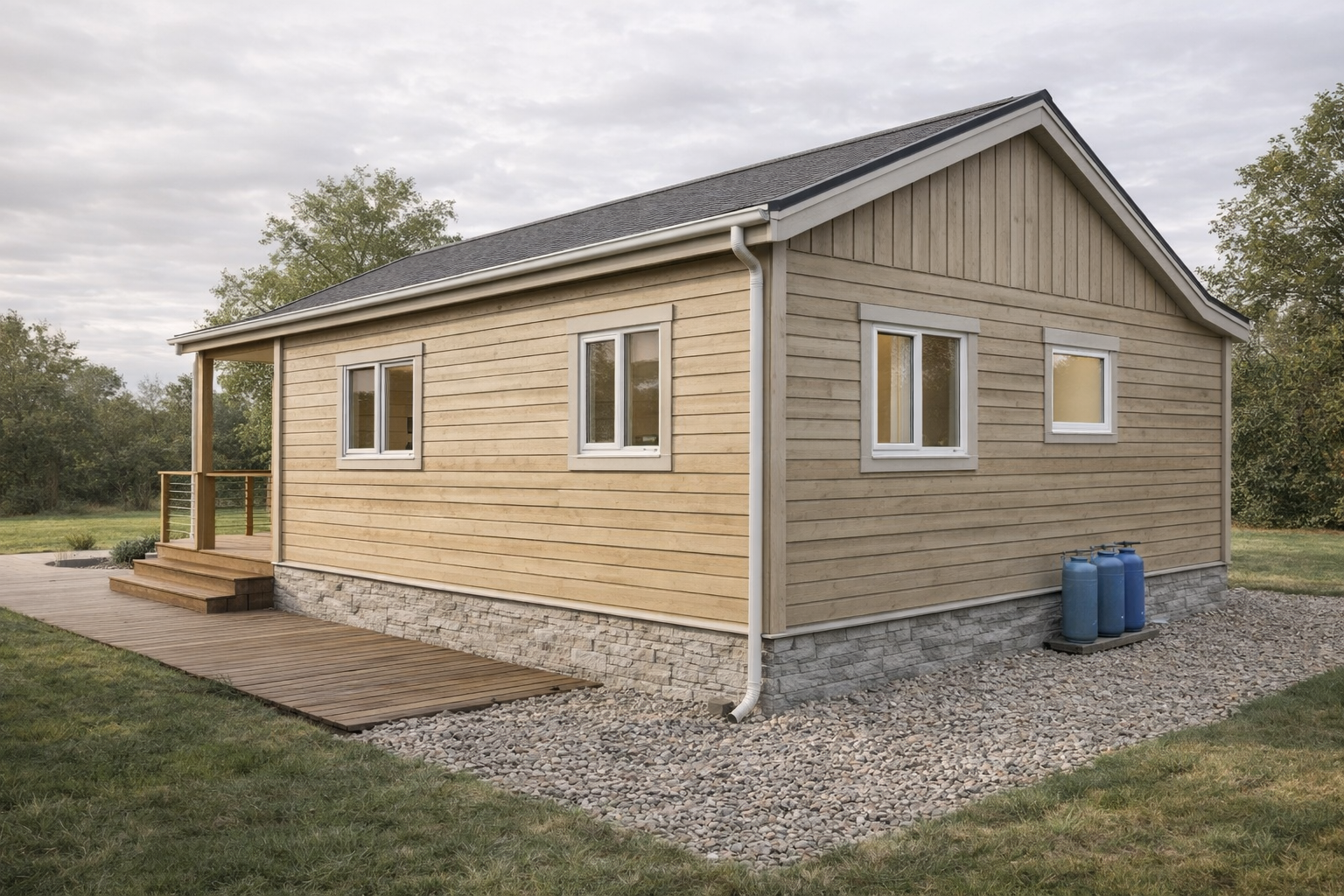 ALVA TIMBER HOME 58 m²