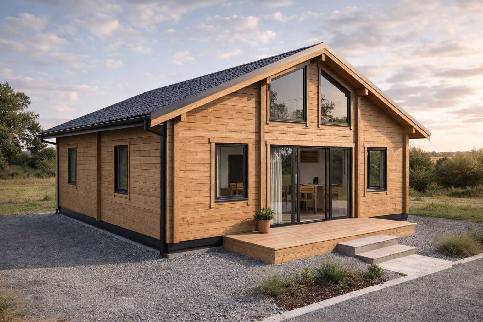 SAGA TIMBER HOME 73 m²