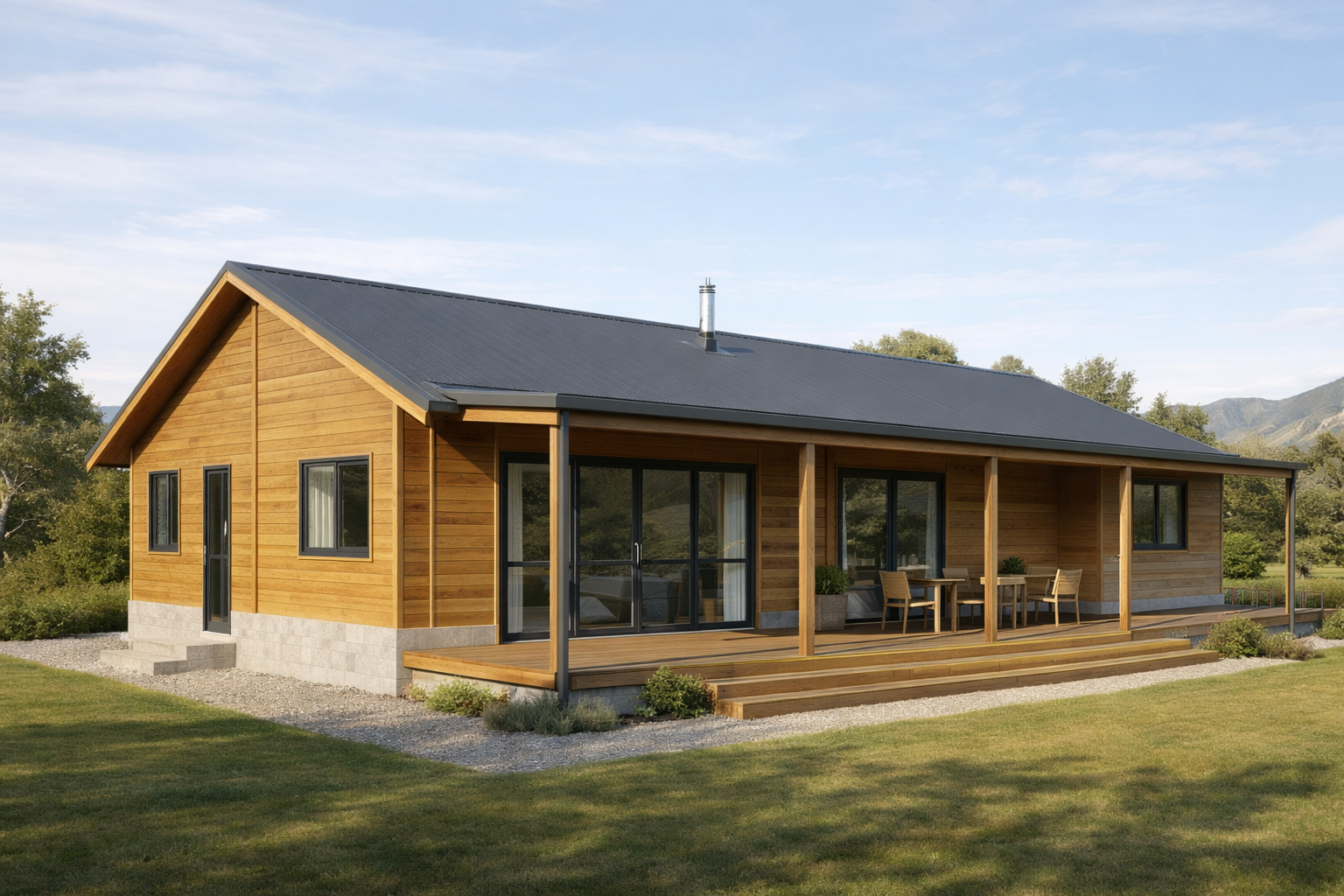 VERANDA TIMBER HOME 107 m²