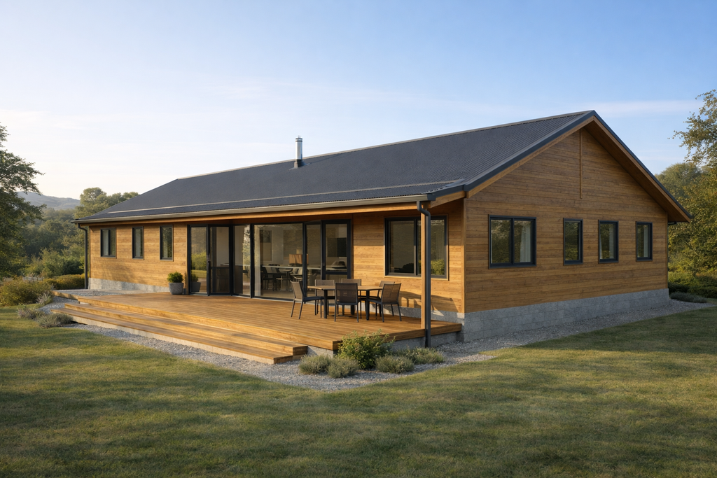 VERANDA TIMBER HOME 107 m²