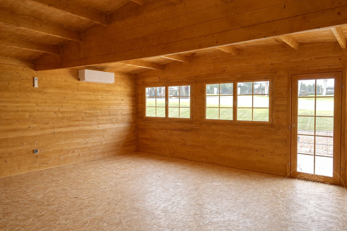 Vivienda de madera con paneles SIP