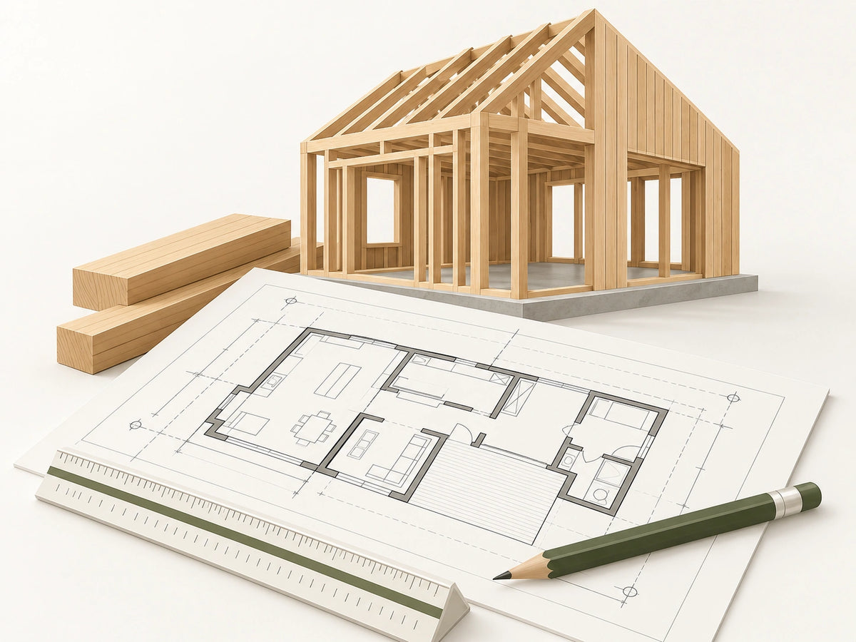 Planos y documentación para definir un proyecto en madera