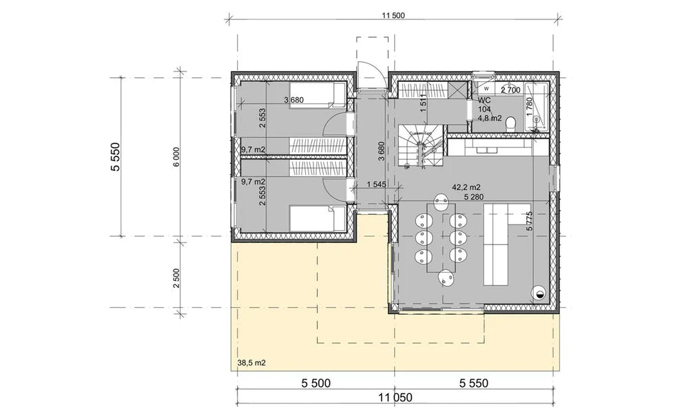 HOME-SIP VALERIA (97 m² + Terraza)